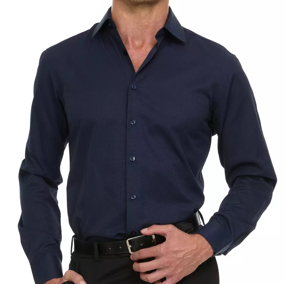 Ben Sherman Men's  Dobby Long Sleeve Street NEW Size Medium